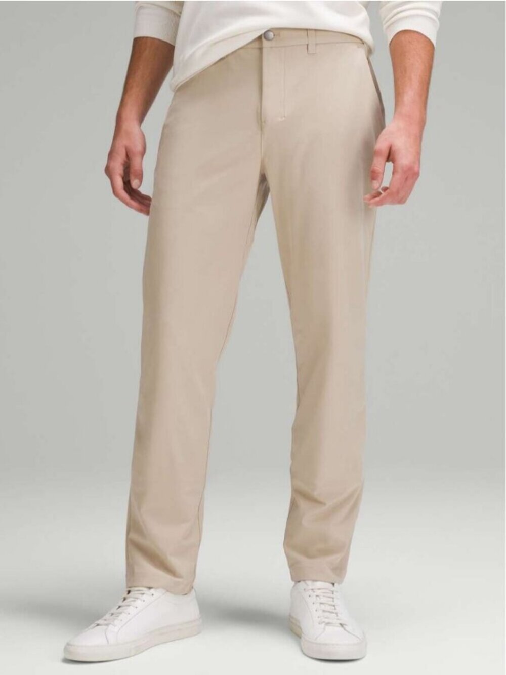 LULULEMON ABC Classic-Fit Trouser Warpstreme Men's Size 34 Trench